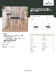Lancaster Table & Seating 164CHIAVWHBK Specsheet Lancaster Table & Seating 164CHIAVWHBK Specsheet