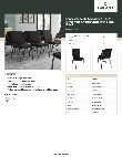 Lancaster Table & Seating 164CHRCH19BK Specsheet