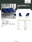 Lancaster Table & Seating 164CHRCH19NV Specsheet