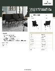 Lancaster Table & Seating 164CHRCH21BK Specsheet Lancaster Table & Seating 164CHRCH21BK Specsheet