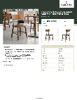 Lancaster Table & Seating 164CINDWALAN Specsheet