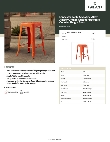 Lancaster Table & Seating 164CMBKLSORN Specsheet Lancaster Table & Seating 164CMBKLSORN Specsheet