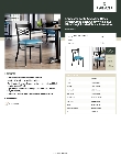 Lancaster Table & Seating 164CMCBVBLAS Specsheet