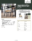 Lancaster Table & Seating 164CMCBVLBAS Specsheet