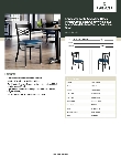 Lancaster Table & Seating 164CMCBVNVKD Specsheet