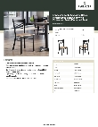 Lancaster Table & Seating 164CMCBWDWKD Specsheet