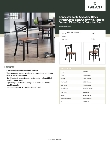 Lancaster Table & Seating 164CMCBWWLKD Specsheet