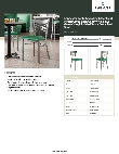 Lancaster Table & Seating 164CMCCVGNKD Specsheet
