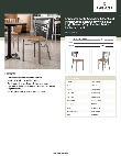 Lancaster Table & Seating 164CMCCVLBKD Specsheet