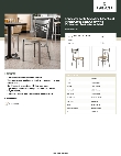 Lancaster Table & Seating 164CMCCWDWAS Specsheet
