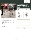 Lancaster Table & Seating 164CMCCWMHAS Specsheet