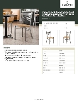 Lancaster Table & Seating 164CMCCWNTKD Specsheet