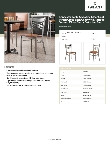 Lancaster Table & Seating 164CMCCWWLKD Specsheet
