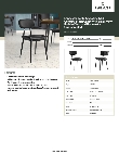 Lancaster Table & Seating 164CMCMBCBBKD Specsheet