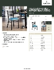 Lancaster Table & Seating 164CMLBVBLAS Specsheet