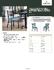 Lancaster Table & Seating 164CMLBVBLKD Specsheet
