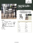 Lancaster Table & Seating 164CMLBVDGAS Specsheet