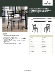 Lancaster Table & Seating 164CMLBVDGKD Specsheet