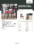 Lancaster Table & Seating 164CMLBVRDAS Specsheet