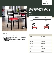 Lancaster Table & Seating 164CMLBVRDKD Specsheet
