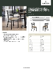 Lancaster Table & Seating 164CMLBVTPKD Specsheet