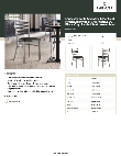 Lancaster Table & Seating 164CMLCVBKAS Specsheet