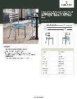 Lancaster Table & Seating 164CMLCVBLKD Specsheet