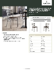 Lancaster Table & Seating 164CMLCVDBKD Specsheet