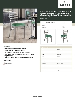Lancaster Table & Seating 164CMLCVGNAS Specsheet