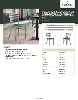 Lancaster Table & Seating 164CMLCVGNKD Specsheet