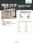 Lancaster Table & Seating 164CMLCVLBKD Specsheet