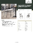 Lancaster Table & Seating 164CMLCWBKKD Specsheet