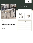 Lancaster Table & Seating 164CMLCWDWAS Specsheet