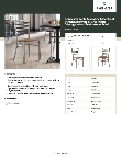 Lancaster Table & Seating 164CMLCWVNAS Specsheet