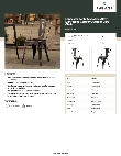 Lancaster Table & Seating 164CNCAFECPD Specsheet