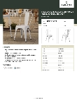 Lancaster Table & Seating 164CNCAFEWHT Specsheet Lancaster Table & Seating 164CNCAFEWHT Specsheet