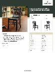 Lancaster Table & Seating 164CSCHLBLK Specsheet