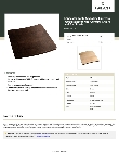 Lancaster Table & Seating 164CUSHMCESN Specsheet