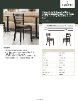 Lancaster Table & Seating 164CWLBVDBKD Specsheet