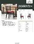 Lancaster Table & Seating 164CWLBVRDKD Specsheet
