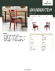 Lancaster Table & Seating 164CWLMVBKKD Specsheet