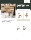Lancaster Table & Seating 164CWLNVLBKD Specsheet