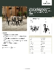 Lancaster Table & Seating 164D2848VEBK Specsheet