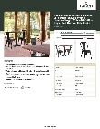 Lancaster Table & Seating 164D28SWABK Specsheet Lancaster Table & Seating 164D28SWABK Specsheet