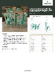 Lancaster Table & Seating 164D30RNDSFM Specsheet