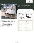 Lancaster Table & Seating 164DYMU Specsheet