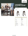Lancaster Table & Seating 164HIGHBKDDB Specsheet