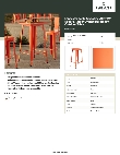 Lancaster Table & Seating 164RB242ORN Specsheet