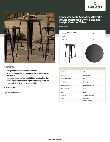 Lancaster Table & Seating 164RB30RBKD Specsheet Lancaster Table & Seating 164RB30RBKD Specsheet