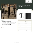 Lancaster Table & Seating 164RB323BLK Specsheet
